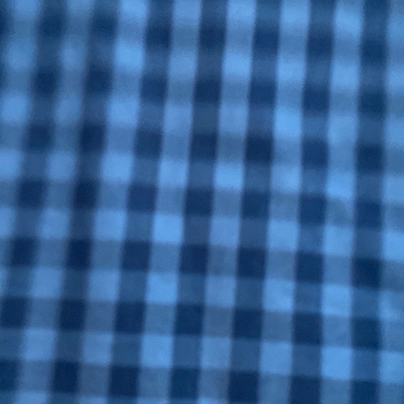UNTUCKit® Wrinkle-Free Light Blue & Navy Gingham Buttondown Shirt Extra Large - Picture 5 of 8